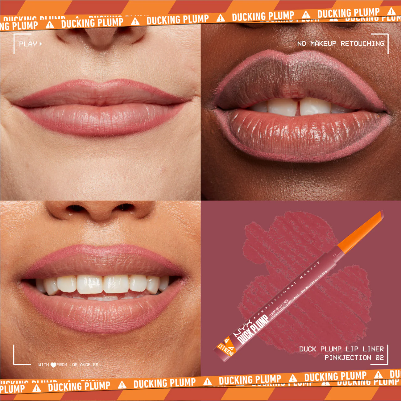 Duck Plump Plumping Lip Liner, Up To 10 HR Wear, Matte Finish, - Image 25