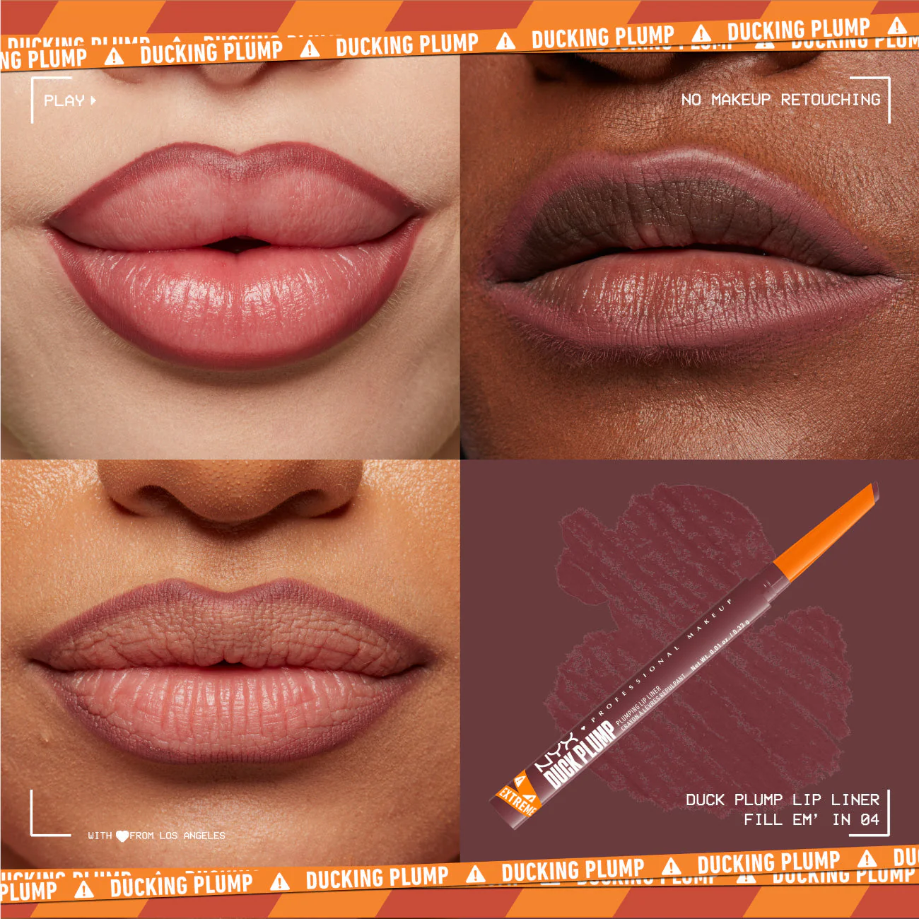 Duck Plump Plumping Lip Liner, Up To 10 HR Wear, Matte Finish, - Image 8