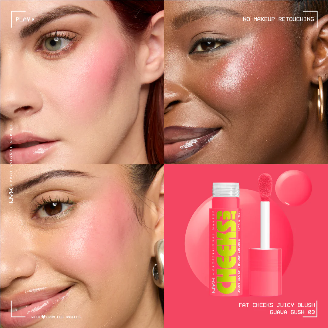 Fat Cheeks Juicy Blush, Liquid Blush, 12 HR Wear, Product Does Not Fade - Image 10