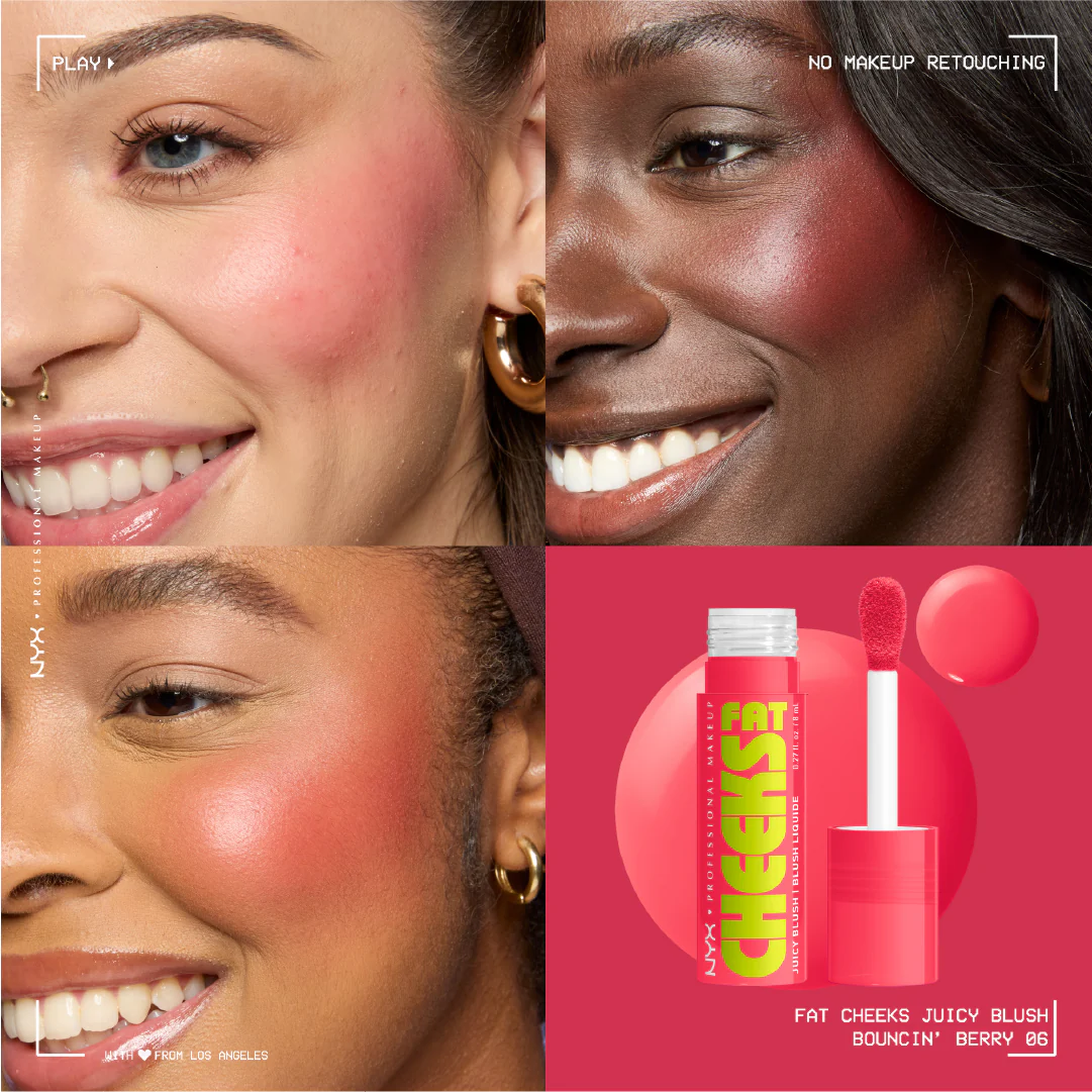 Fat Cheeks Juicy Blush, Liquid Blush, 12 HR Wear, Product Does Not Fade - Image 11