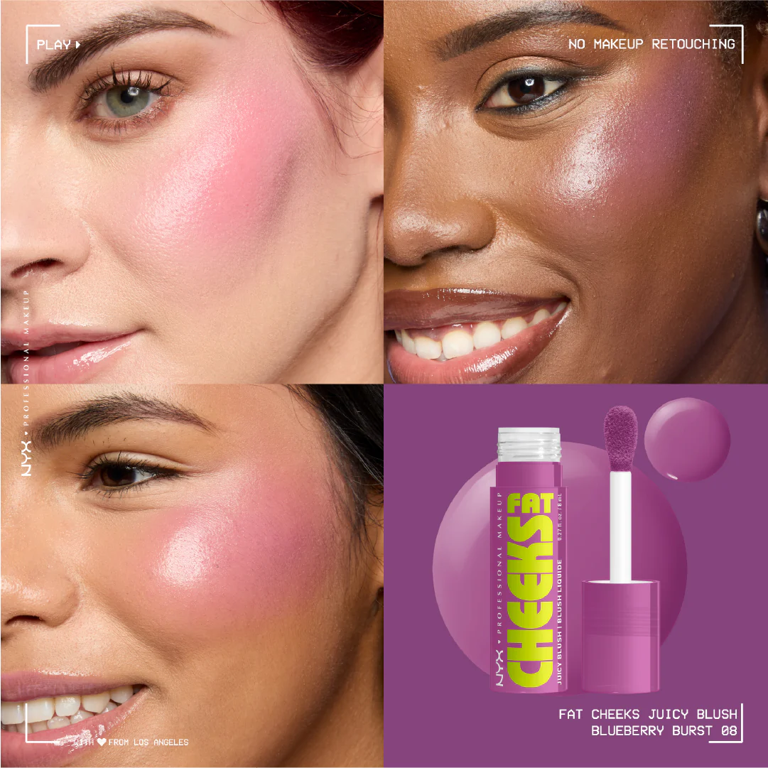 Fat Cheeks Juicy Blush, Liquid Blush, 12 HR Wear, Product Does Not Fade - Image 12