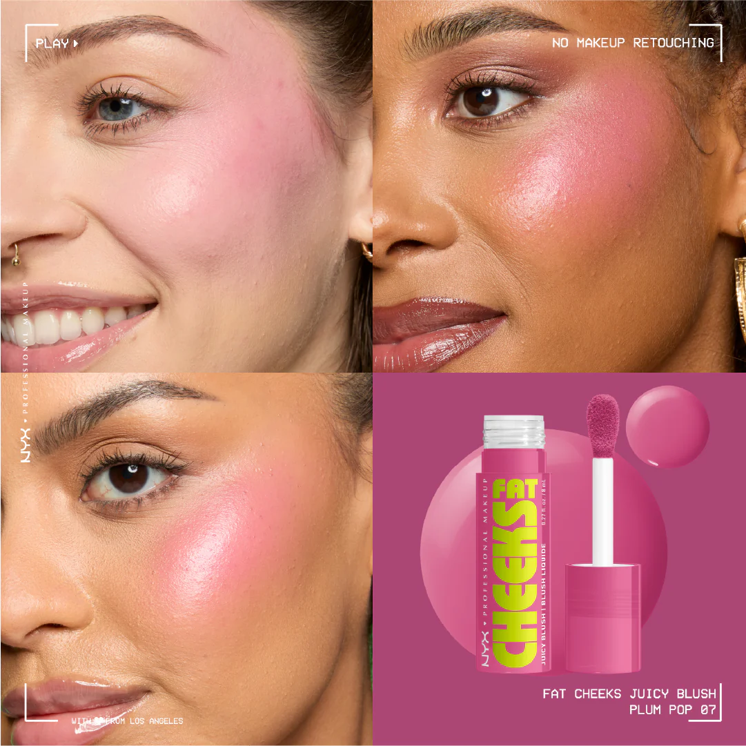 Fat Cheeks Juicy Blush, Liquid Blush, 12 HR Wear, Product Does Not Fade - Image 13