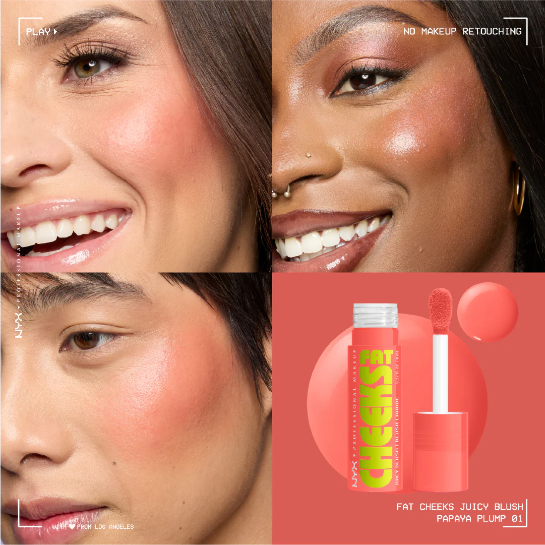 Fat Cheeks Juicy Blush, Liquid Blush, 12 HR Wear, Product Does Not Fade - Image 14