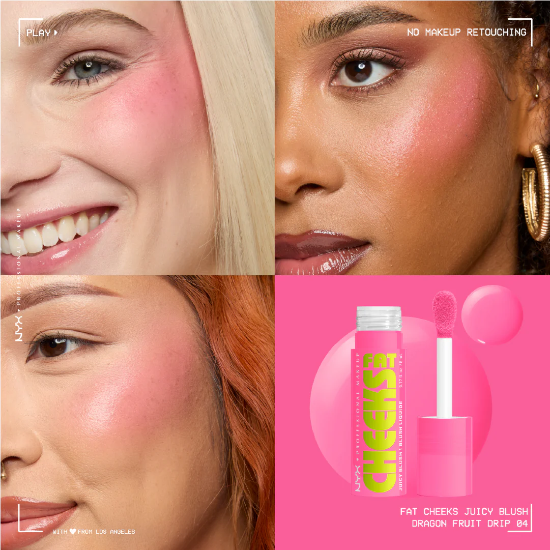 Fat Cheeks Juicy Blush, Liquid Blush, 12 HR Wear, Product Does Not Fade - Image 9