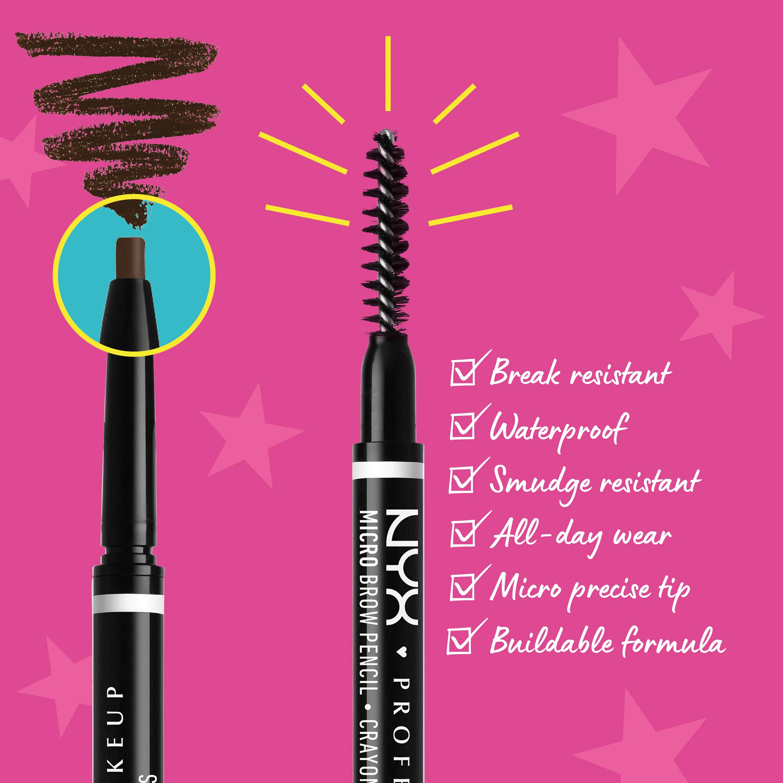 Micro Brow Pencil, Ultra-Fine, Dual-Ended, Precise Eyebrow Pencil - Image 15