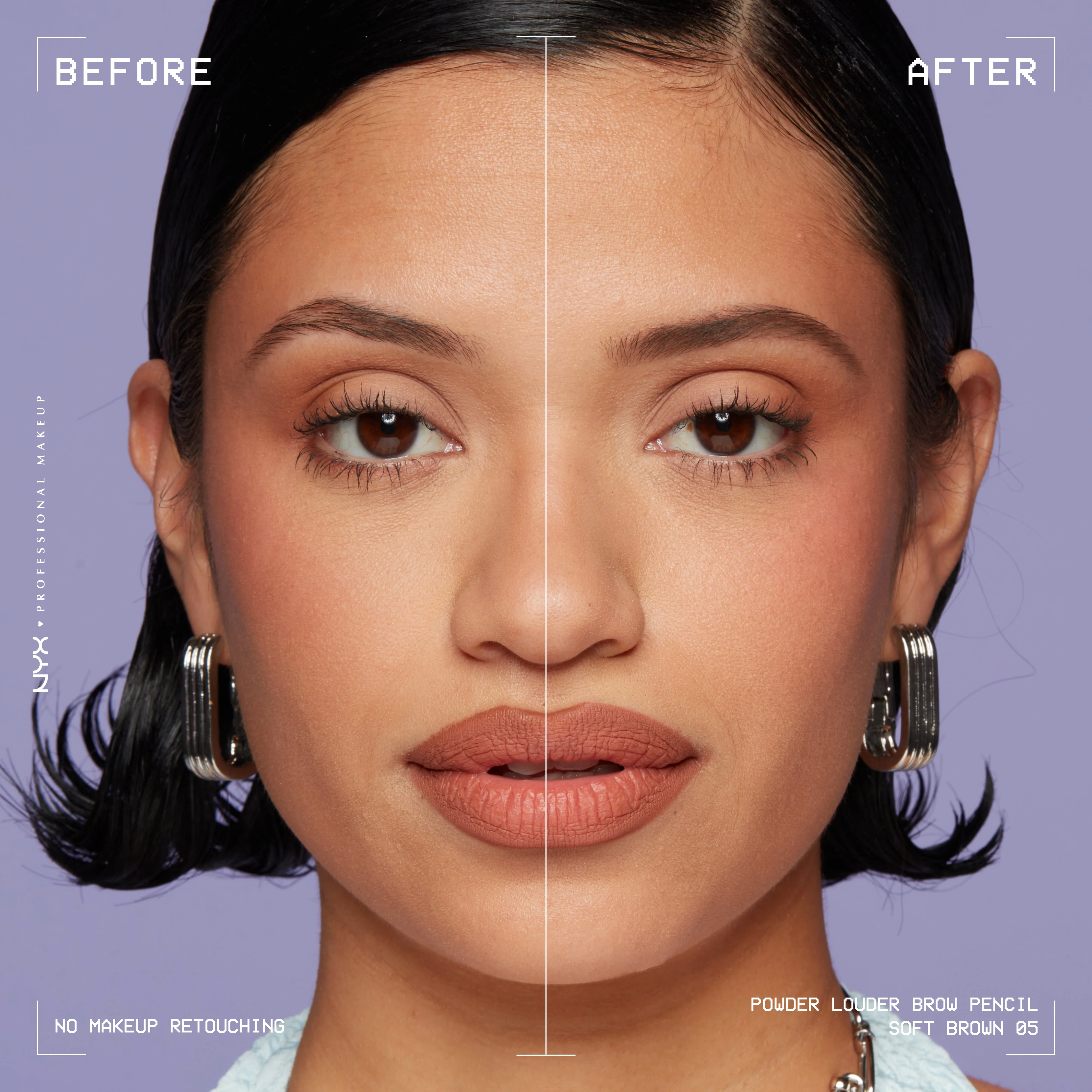 Powder Louder, Brow Pencil, 12Hr Wear, Buildable Micro-Fibers - Image 3