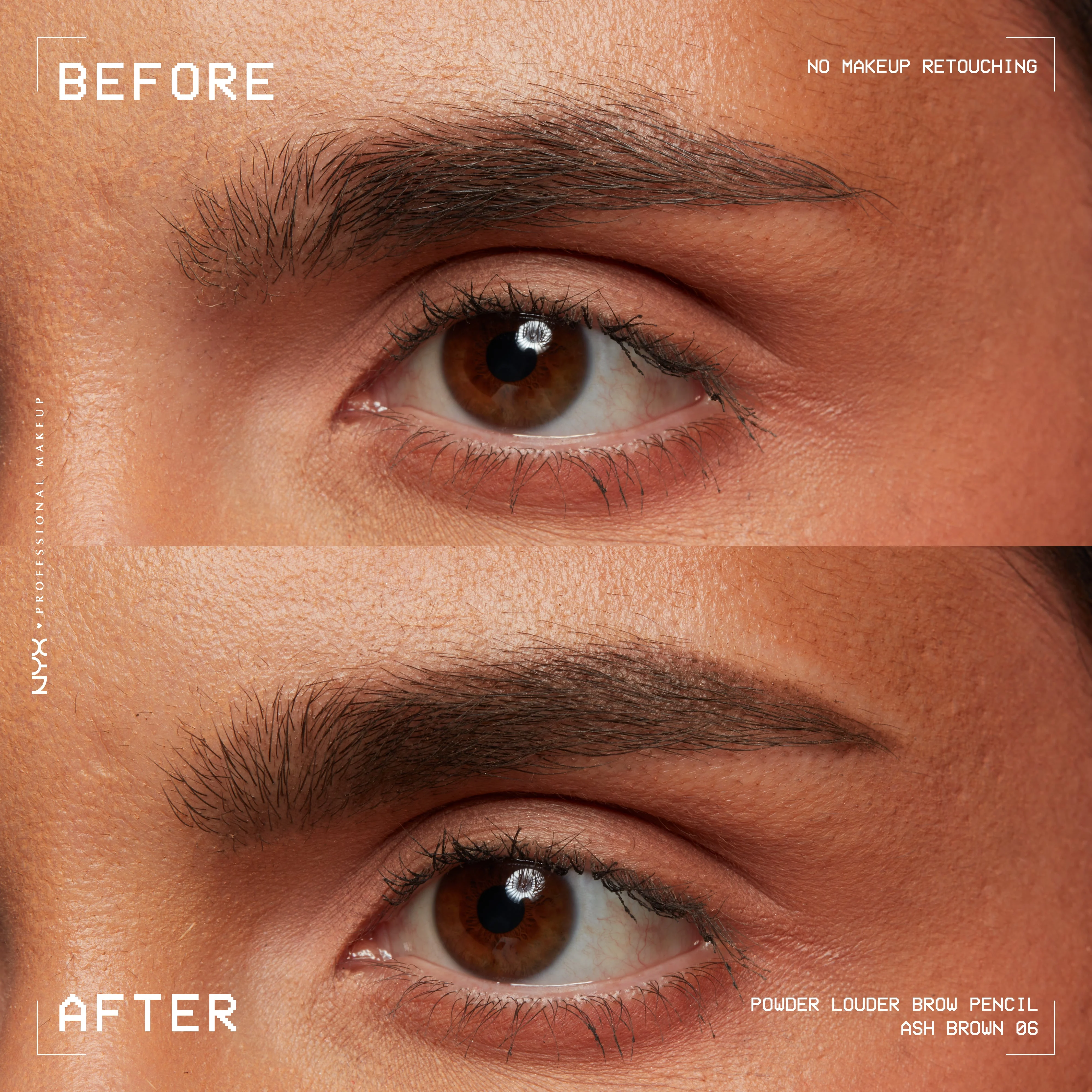 Powder Louder, Brow Pencil, 12Hr Wear, Buildable Micro-Fibers - Image 8