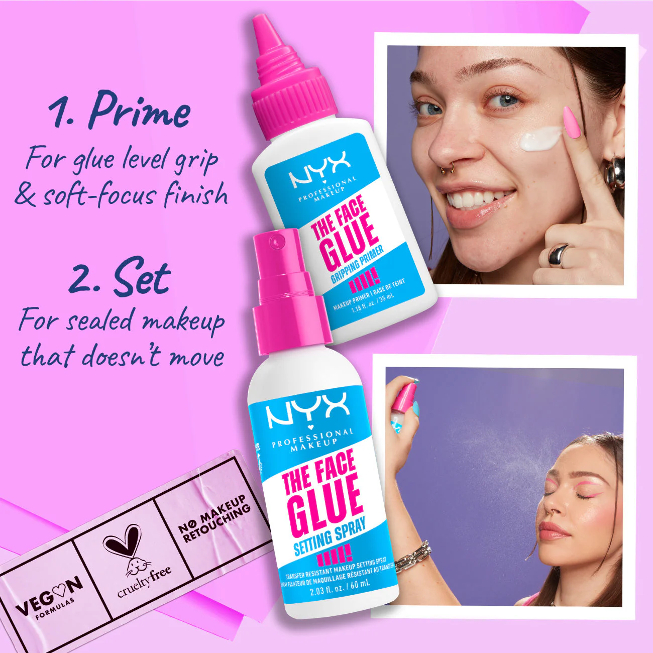 The Face Glue Primer, Gripping Primer, Up To 24 Hour Hydration - Image 8