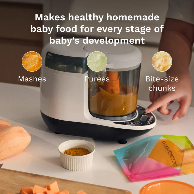 One Step™ Baby Food Maker Deluxe: Steamer & Blender for Homemade Baby Food - Image 3