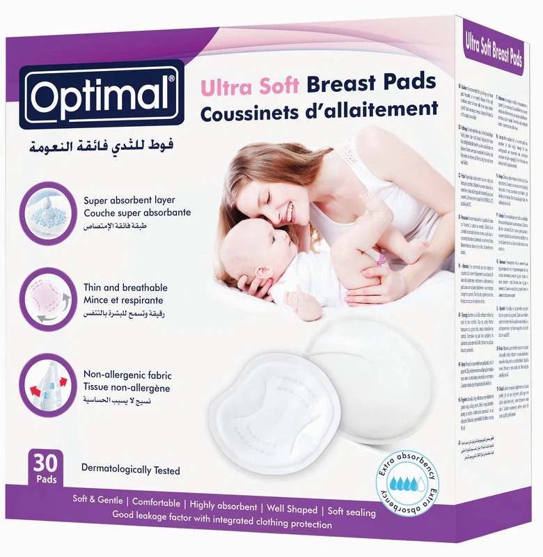 OPTIMAL BREAST PAD (30 Soft Breast Pads)
