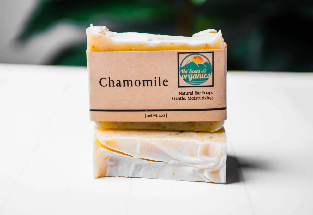Organic Soap Bar Japanese Citrus Chamomile