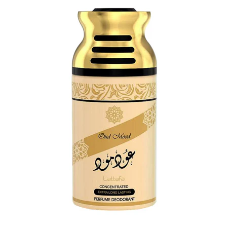 oud mood perfume spray by lattafa 250 ml