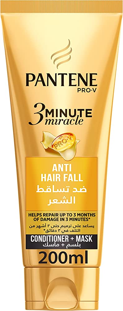 PANTENE CONDITIONER + MASK 3M ANTI HAIR FALL 200ML - Image 2