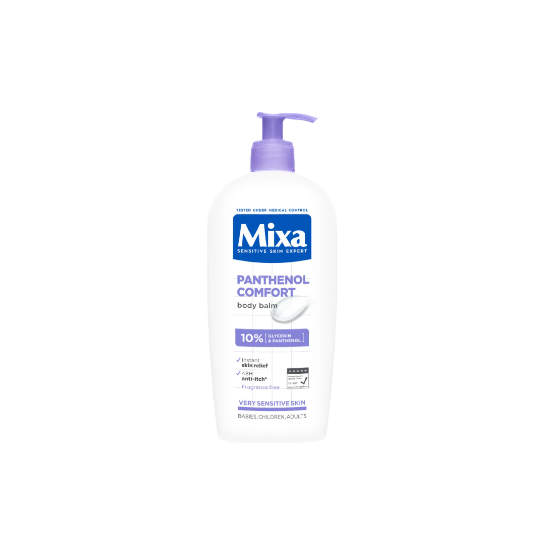 Panthenol Comfort Body Lotion - Anti-Scratching Cream - For Dry Skin, Atopy Prone Skin and Eczema -