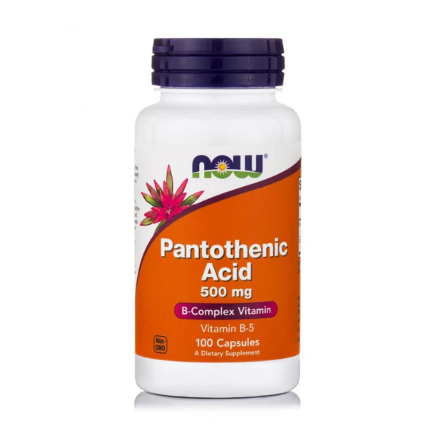 Pantothenic Acid 500mg (Vitamin B5)