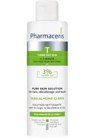 Pharmaceris T Bacteriostatic Solution for Face Cleavage Back 3% 190ml