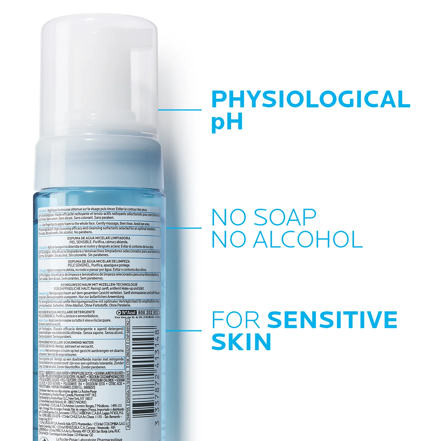 Physiological Cleansing Foaming Water 150ML - Image 4