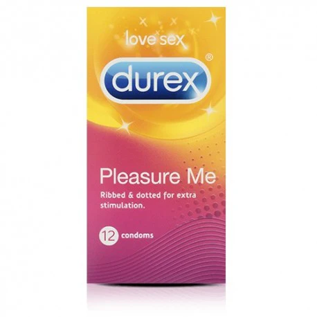 Pleasure Me Ribbed & Dotted Condoms