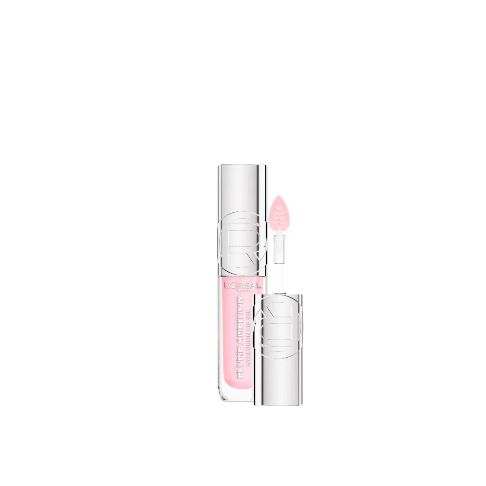 Plump Ambition Hyaluron Lip Oil, 24HR Hydration and Volumizing Shine