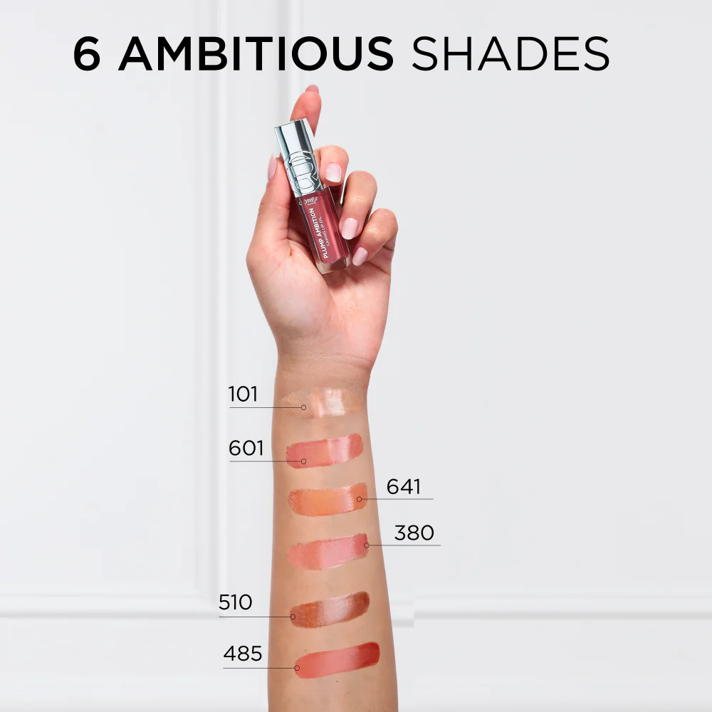 Plump Ambition Hyaluron Lip Oil, 24HR Hydration and Volumizing Shine - Image 10
