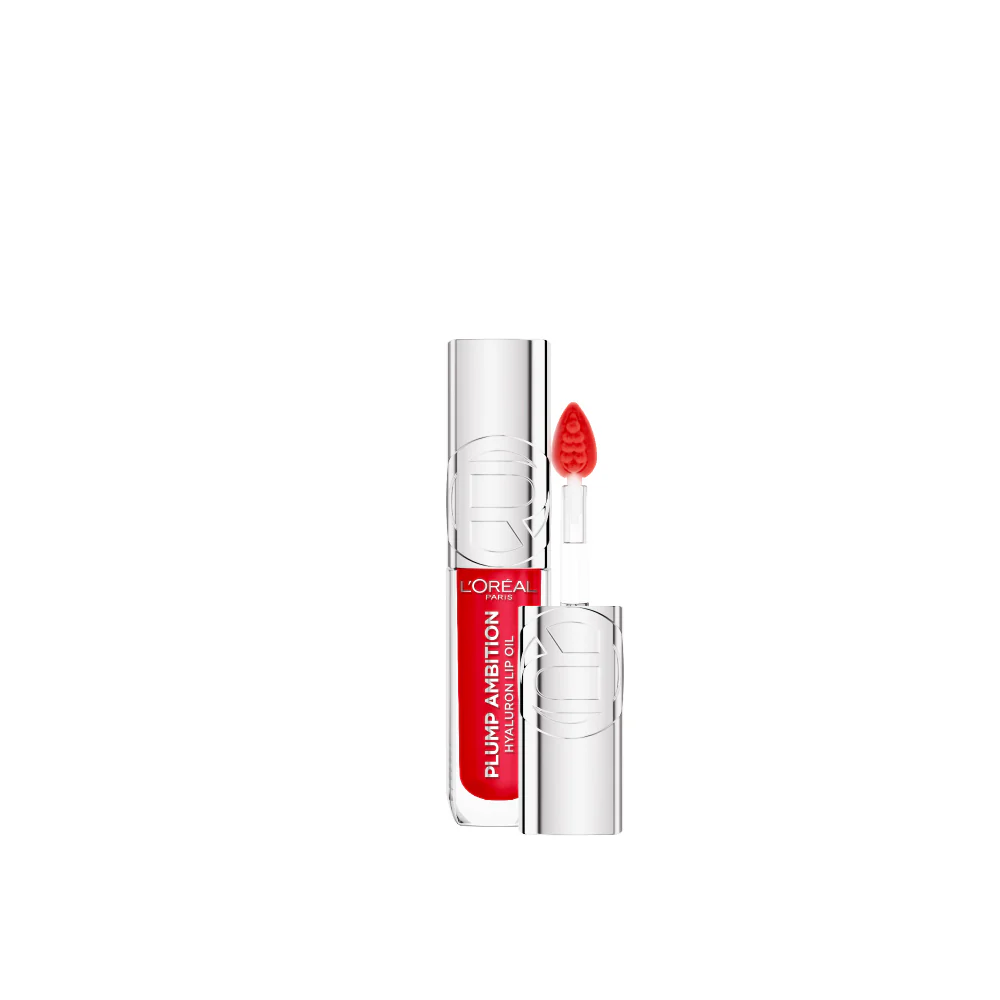 Plump Ambition Hyaluron Lip Oil, 24HR Hydration and Volumizing Shine - Image 2