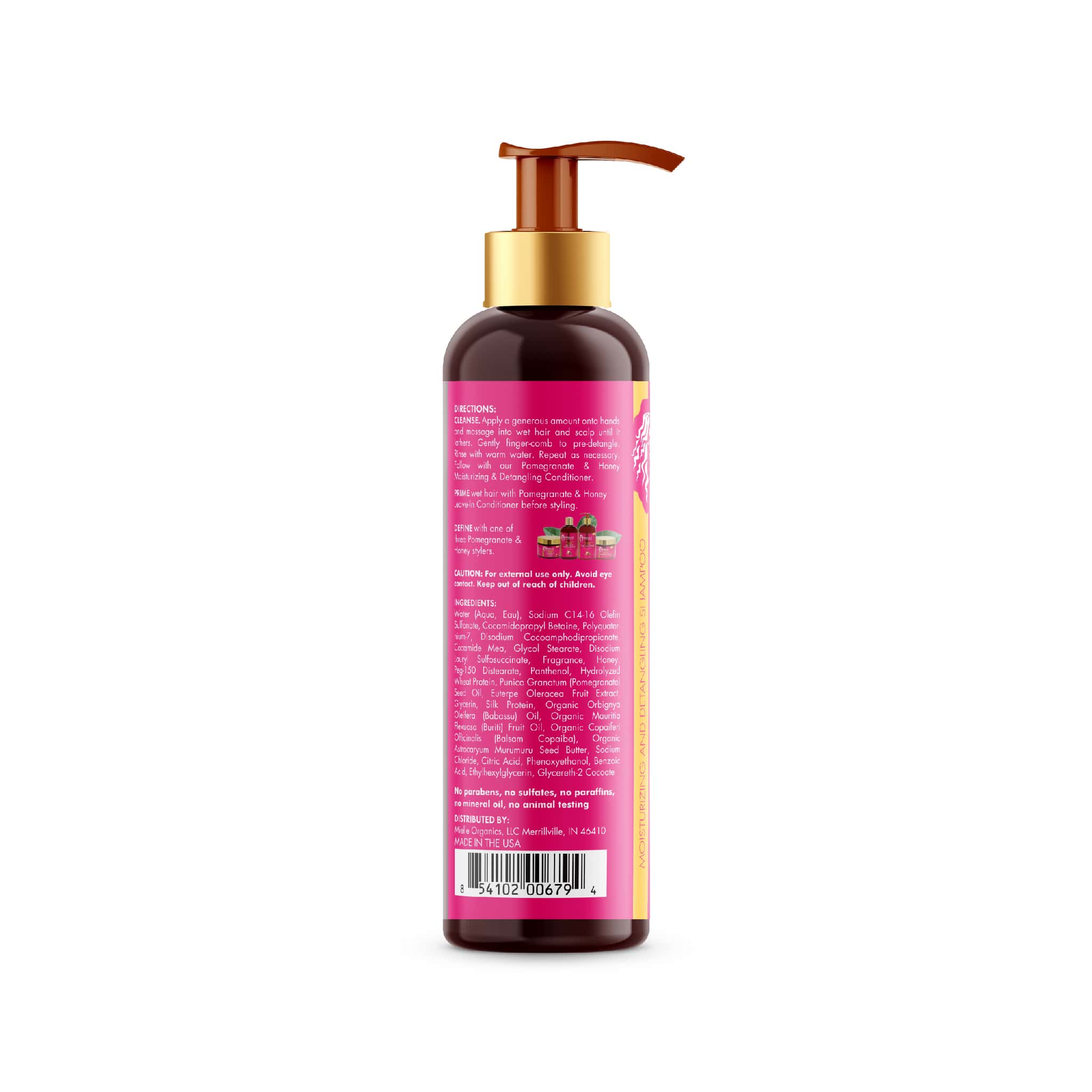 Pomegranate & Honey Detangling Shampoo - Image 2
