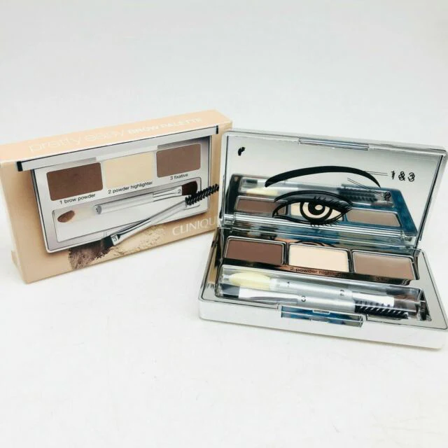 Pretty Easy Brow Palette For Darker Brows - 3 Powders - Image 2