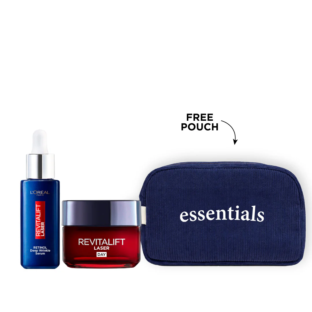 Retinol Serum + Revitalift Laser Day Cream
