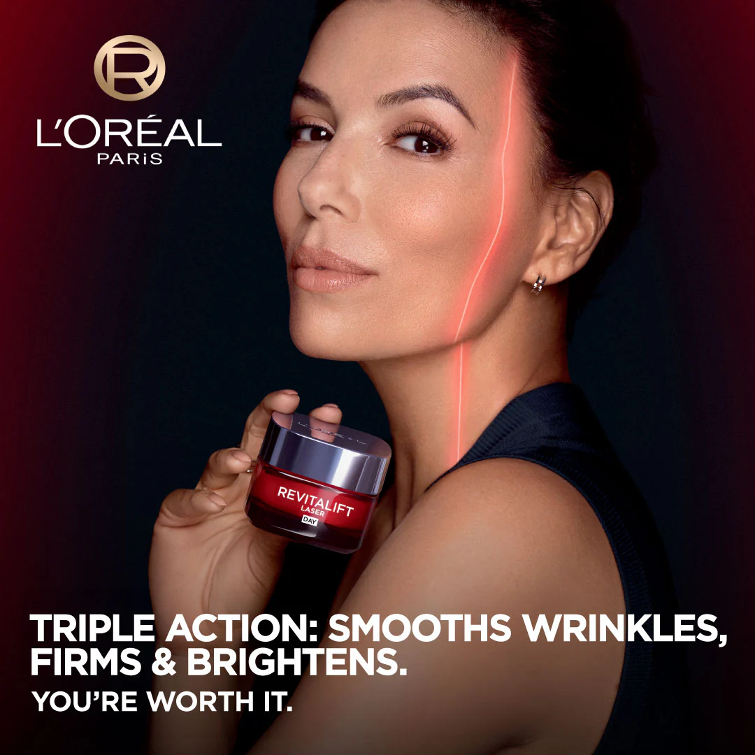 Revitalift Laser X3 Triple Action Anti-Aging Day Cream, to smooth Wrinkles, firm skin, and Brighten Complexion, SPF 25 - Image 2