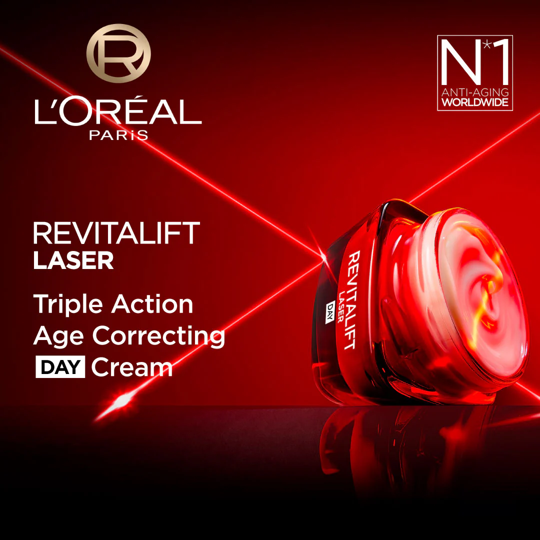 Revitalift Laser X3 Triple Action Anti-Aging Day Cream, to smooth Wrinkles, firm skin, and Brighten Complexion, SPF 25 - Image 3