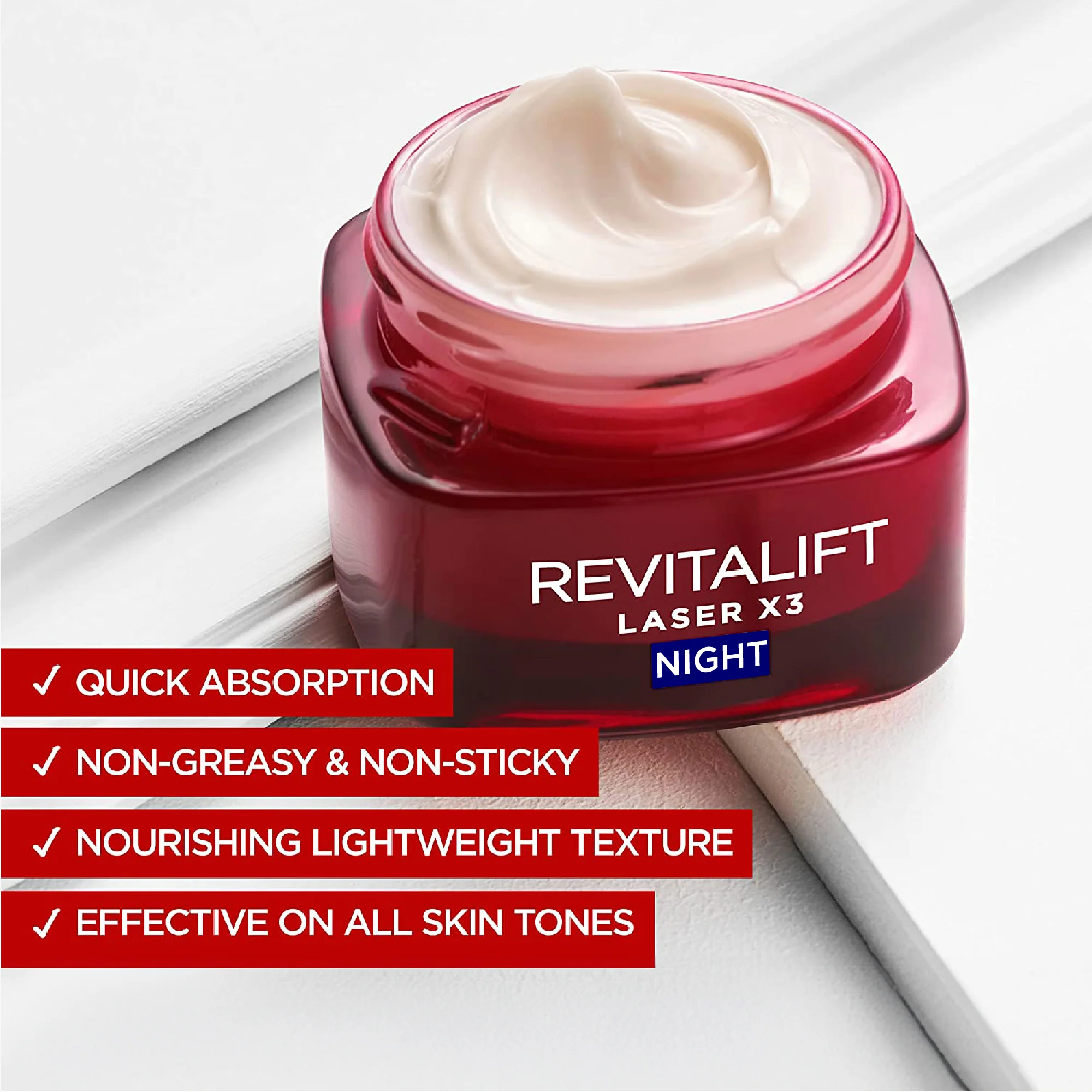 Revitalift Laser Renew Anti-ageing Night Cream - Image 8