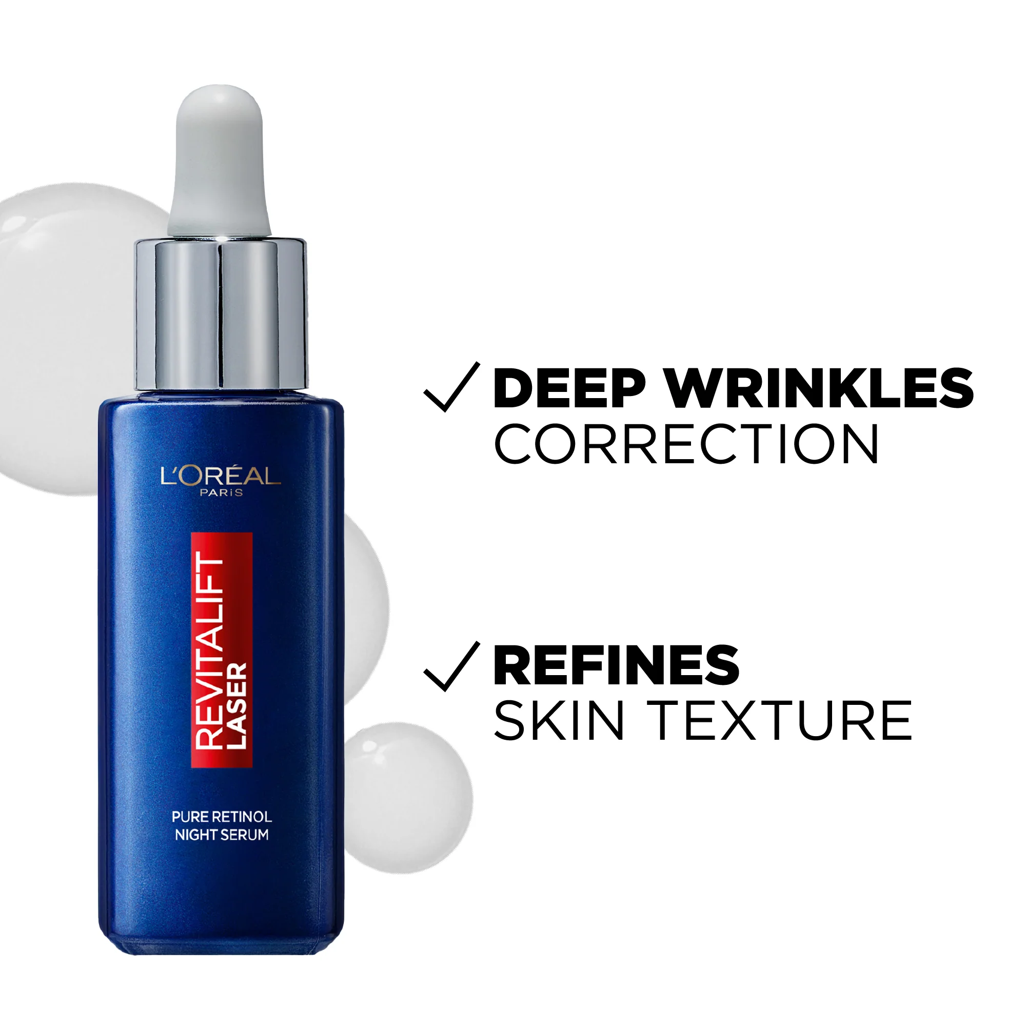 Revitalift Retinol Night Serum For Face, With 0.2% Pure Retinol, Moisturizes Skin and Eliminates Deep Wrinkles, For All Skin Types - Image 7
