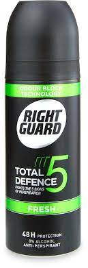 Right Guard Total Defence 5 48H High-Performance Anti-Perspirant Deodorant 150ml - Image 2