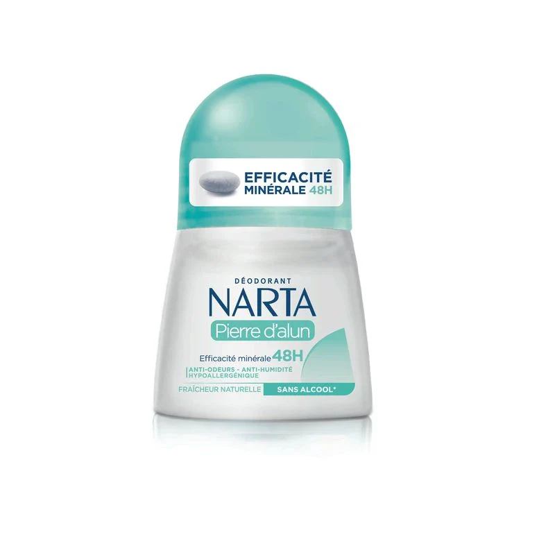 Roll-On Deodorant 24h Alum Stone Natural Freshness