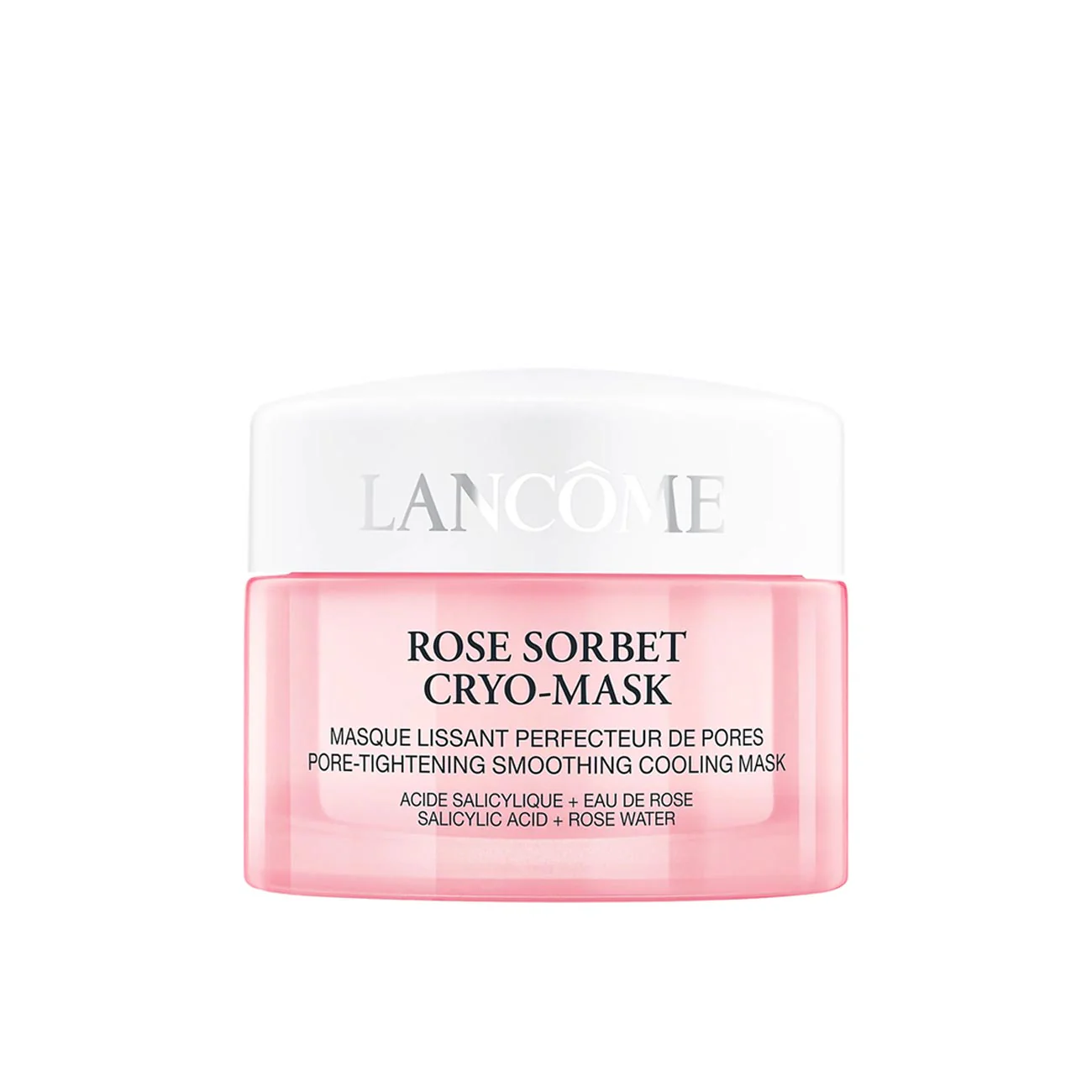 Rose Sorbet Cryo-Mask - Pore Tightening Smoothing Cooling Face Mask with Salicylic Acid & Rose Water - Image 2