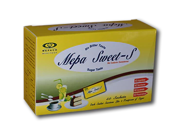 S sugar taste 50 sachets