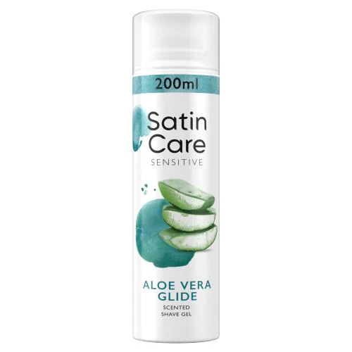 Satin Care Women's Shave Gel, Aloe Vera Glide