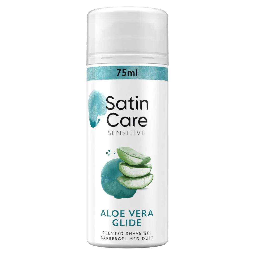 Satin Care Women's Shave Gel, Aloe Vera Glide - Image 2