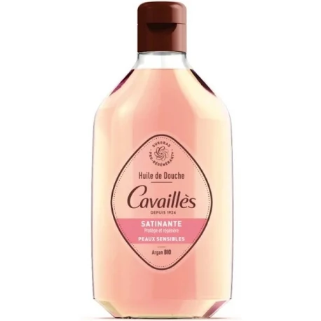 Satiny Shower Oil Enriched with Argan & Rose Oils