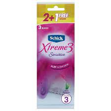 SCHICK XTREME SENSITIVE 3 FLEX TO YOUR CURVES