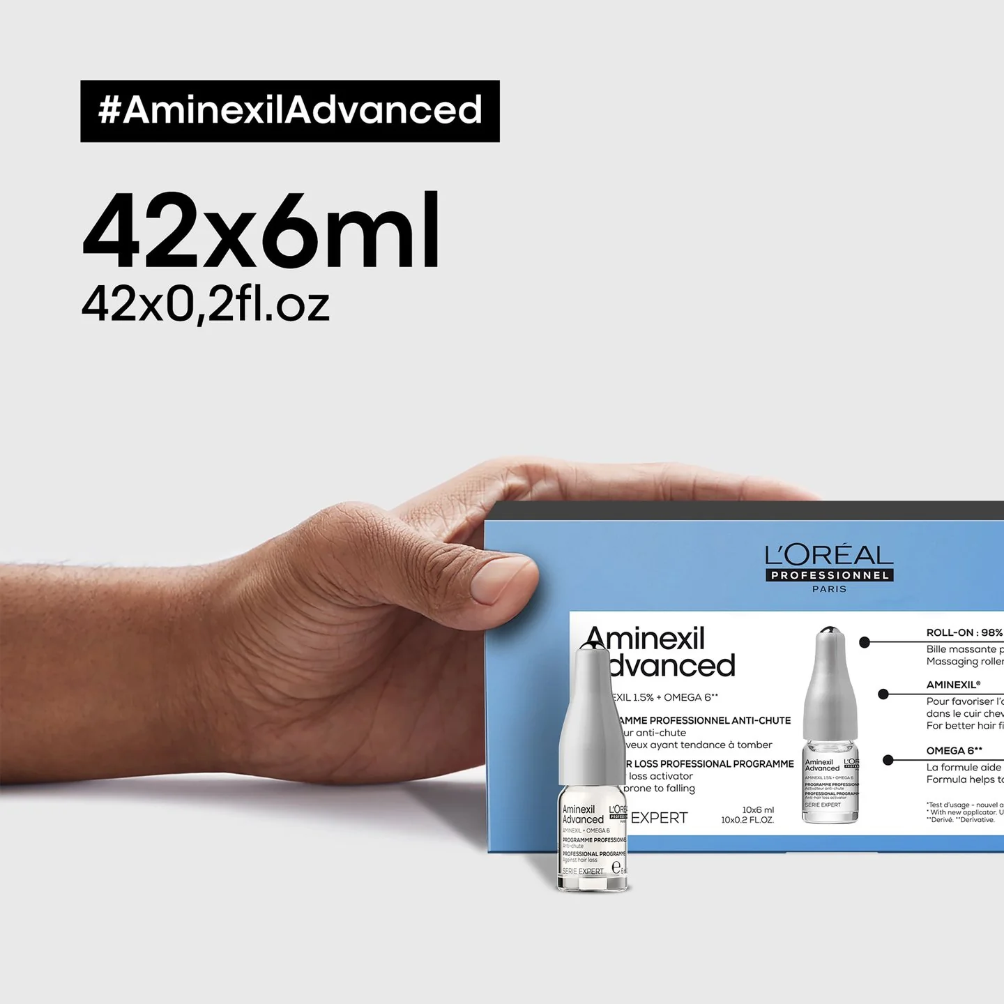 Serie Expert Aminexil Advanced Anti-Thinning Hair Programme Double Action - Image 3