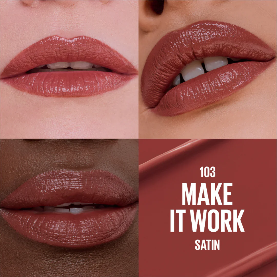 Serum Lipstick, Hydrating Lip Makeup with 8HRs of Lip Plumping Moisture with Hyaluronic Acid + Oil Blend - Image 8