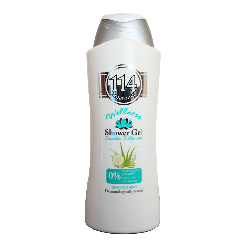 SHOWER GEL WELLNES CUCUMB ALOE 750