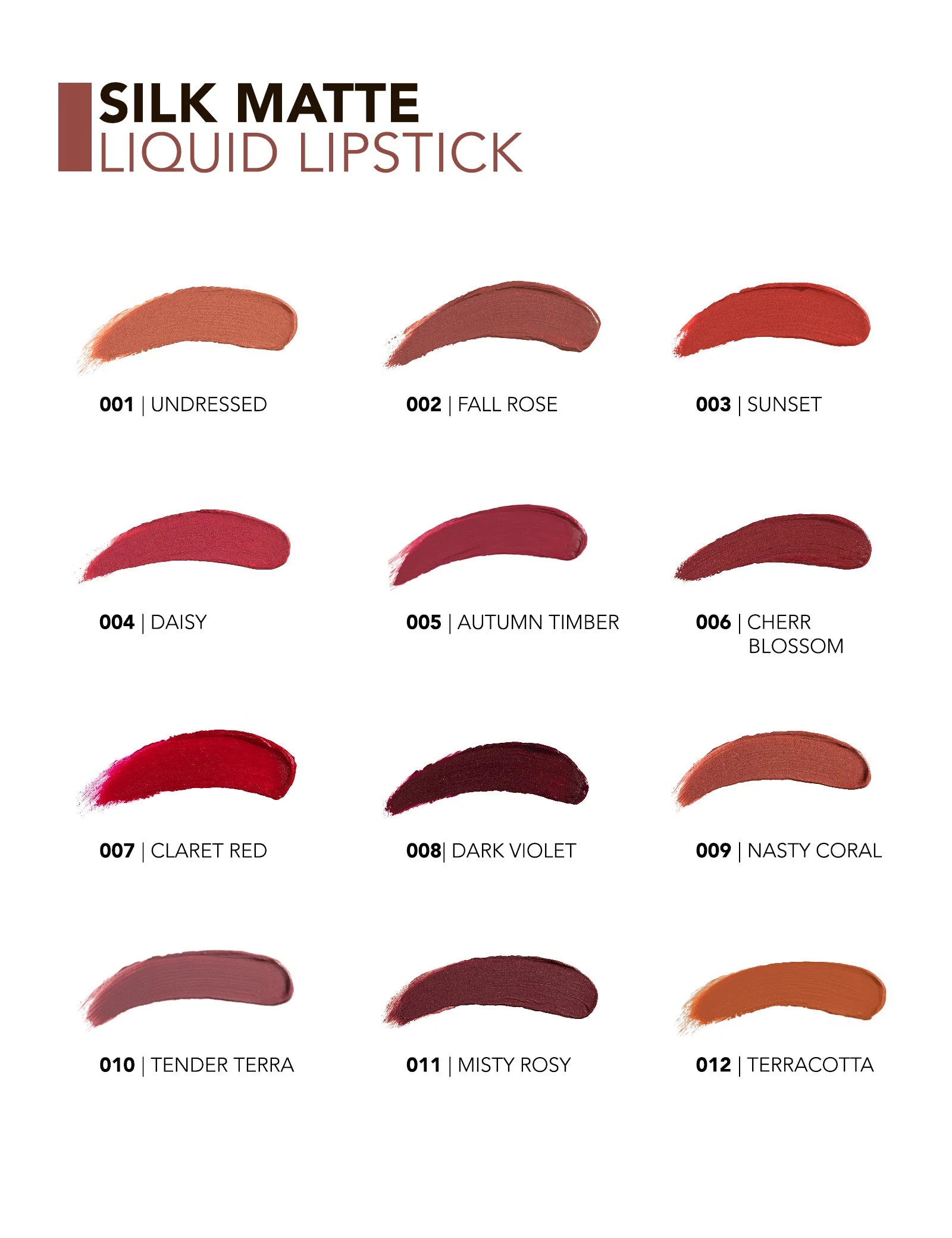 Silk Matte Liquid Lipstick - Image 86