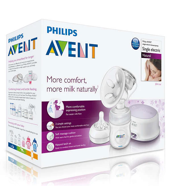 Single electric breast pump
