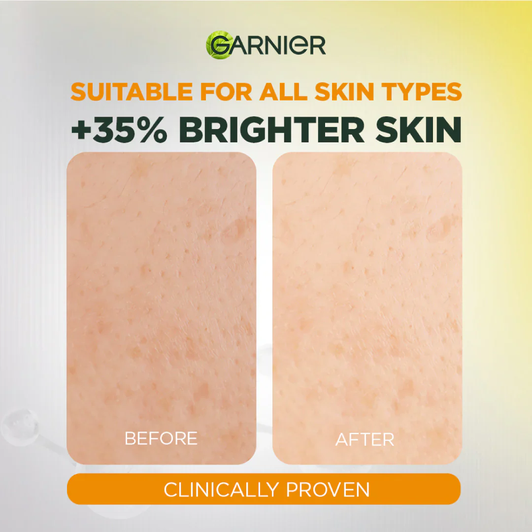 Garnier Fast Bright Serum Cleanser - Dual Action Foam Cleanser, Brightens in 1 Wash - For All Skin Types, Even Sensitive Skin - 100 ml - Image 5