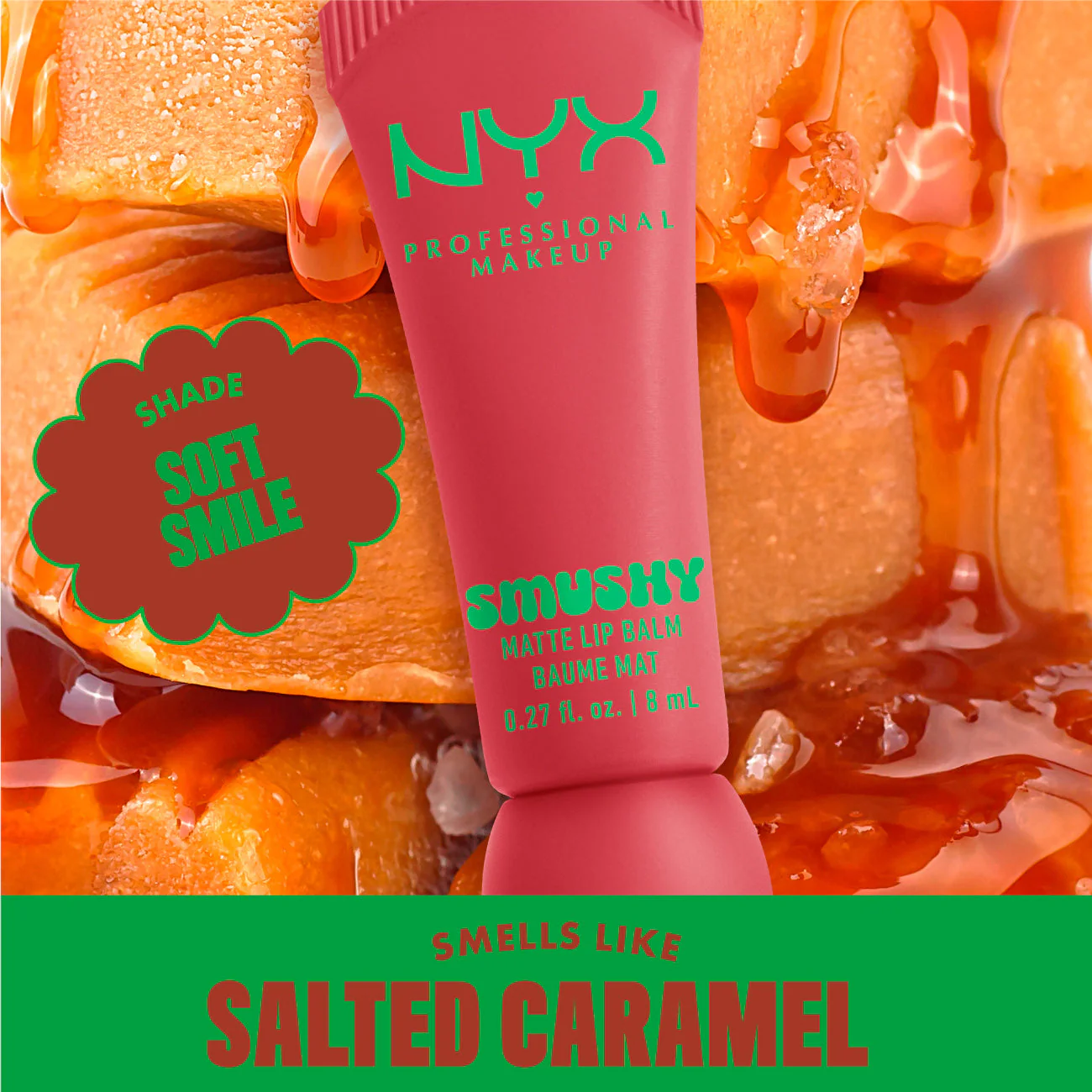 Smushy Matte Lip Balm, Soft Diffused Color, Matte Finish - Image 64