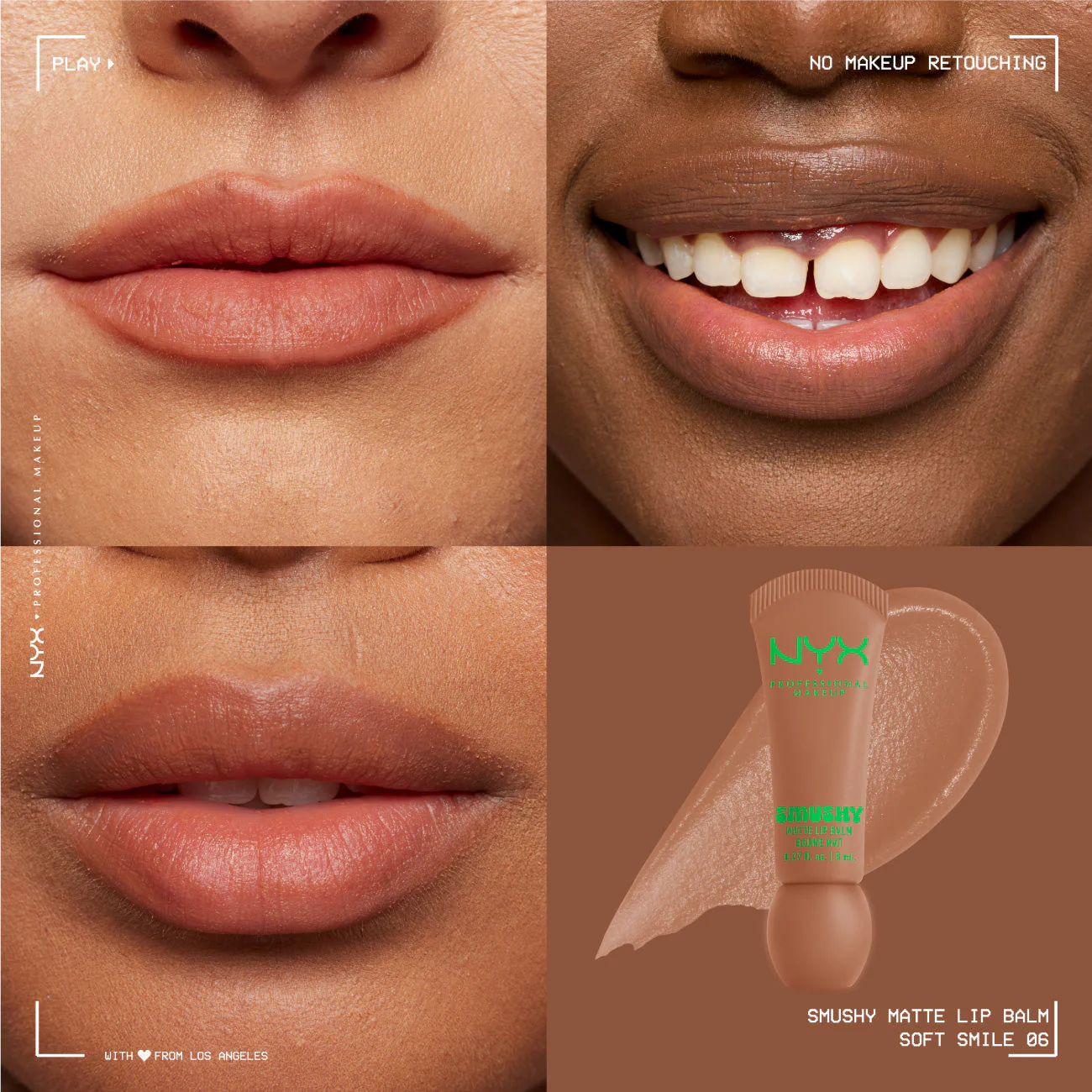 Smushy Matte Lip Balm, Soft Diffused Color, Matte Finish - Image 66