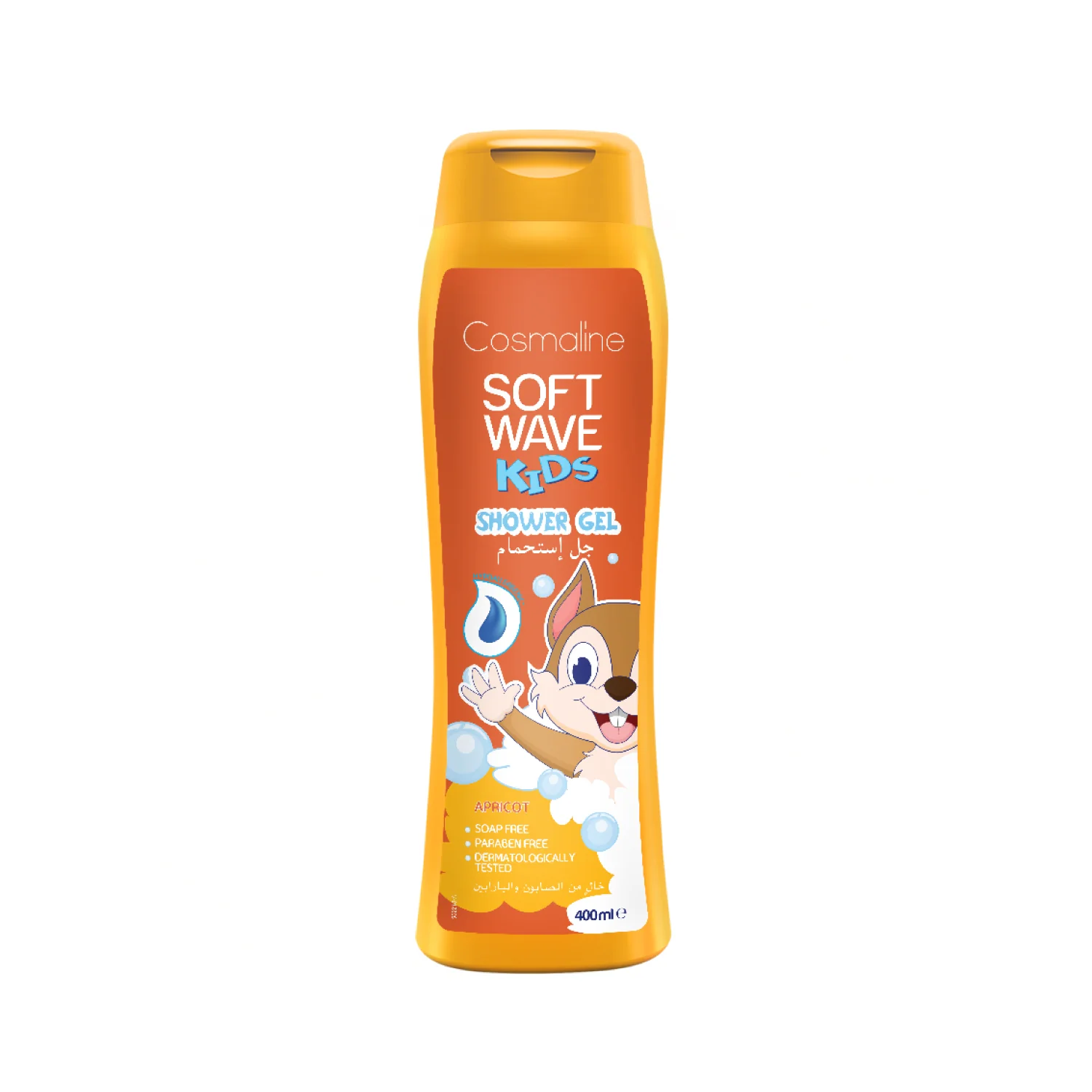 Soft Wave Kids Shower Gel Apricot 400 ml