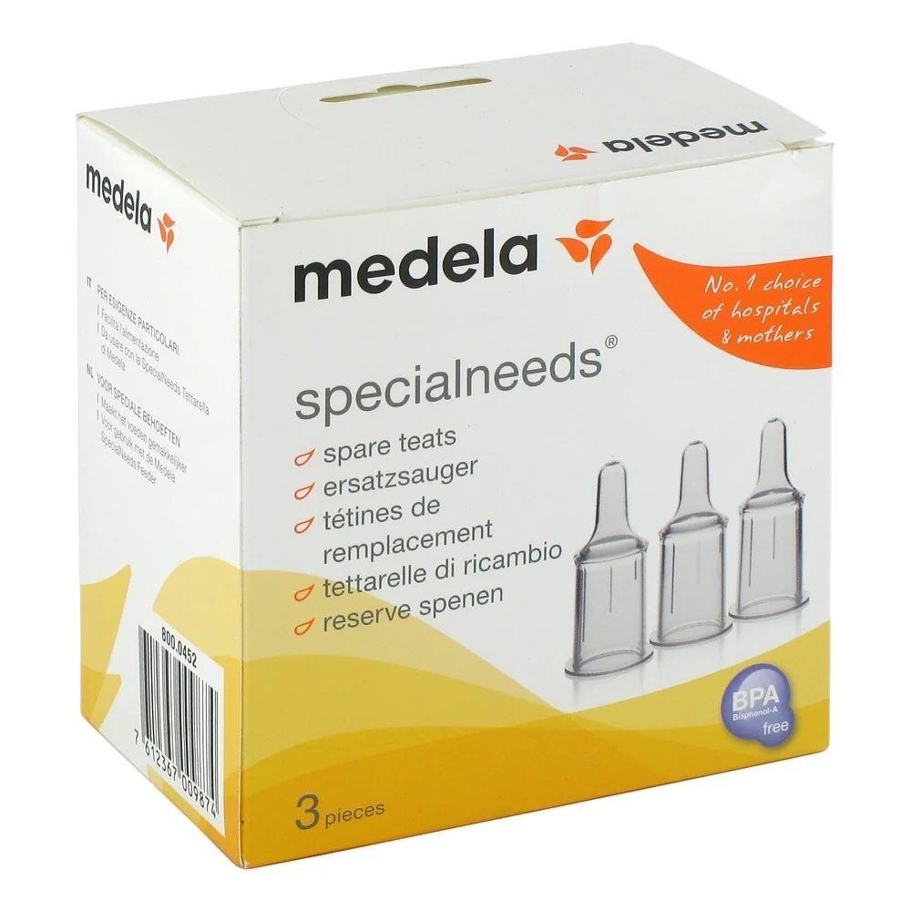 SpecialNeeds Spare Teats - Pack of 3